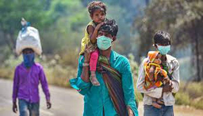 লকডাউনে ভারতে ক্ষতিগ্রস্ত ৪ কোটি পরিযায়ী শ্রমিক