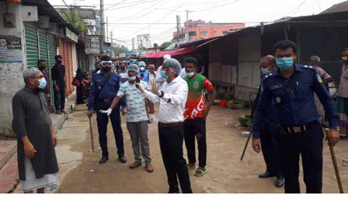 ঈশ্বরগঞ্জে স্বাস্থ্যবিধি না মানায় ১৯ জনকে অর্থদণ্ড