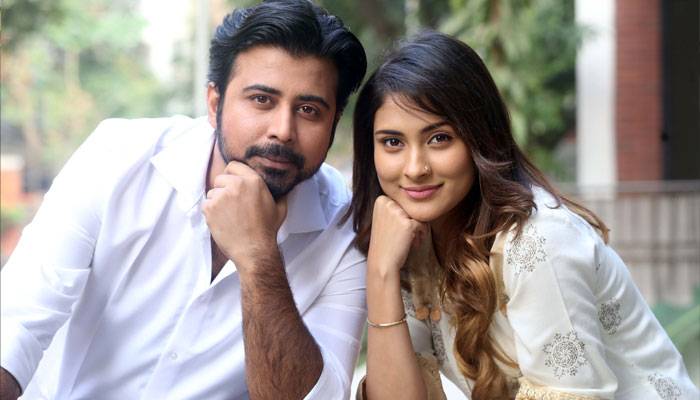 ঘরে বসেই শুটিংয়ে অংশ নিলেন  নিশো-মেহজাবিন
