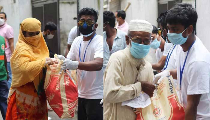 টিফিনের টাকা জমিয়ে দুর্দিনে মানবসেবা, প্রতিবেশীদের পাশে দূরপ্রবাসী