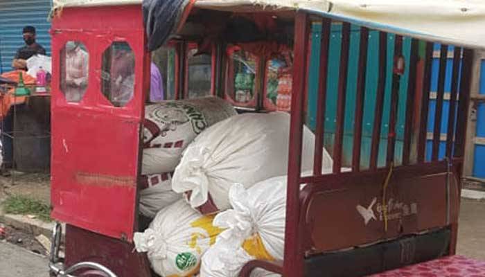 সুবর্ণচরে সরকারি চাল জব্দ