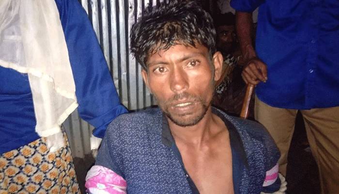 বন্ধুকে খুন: ধর্মপাশায় যুবককে পুলিশে দিল এলাকাবাসী