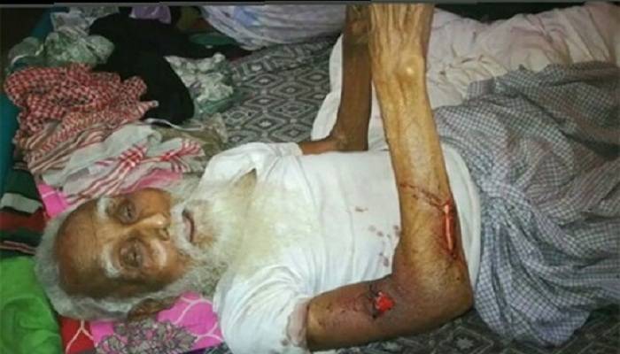 ইমামের বিরুদ্ধে বাবাকে মারধরের অভিযোগ