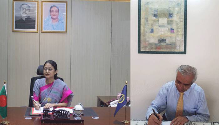 করোনা মোকাবিলা: এডিবির সঙ্গে ৫০ কোটি ডলারের ঋণচুক্তি সই