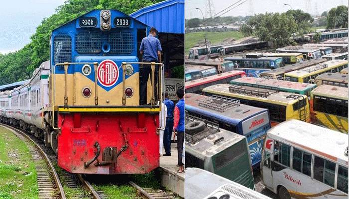 গণপরিবহন ও ট্রেনে অর্ধেক যাত্রী, ভাড়া বাড়াতে চান মালিকরা