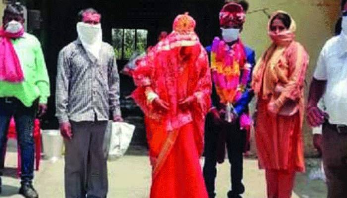 বরের বাস রেড জোনে, তাই বিয়ে হল ২ রাজ্যের সীমানায়