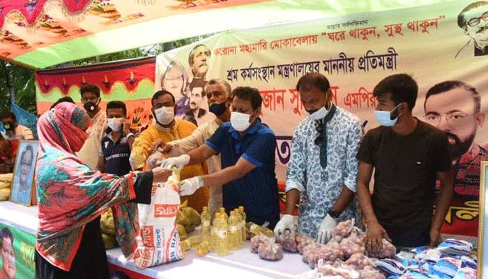 করোনাকালে কী করছে খুলনা মহানগর যুবলীগ