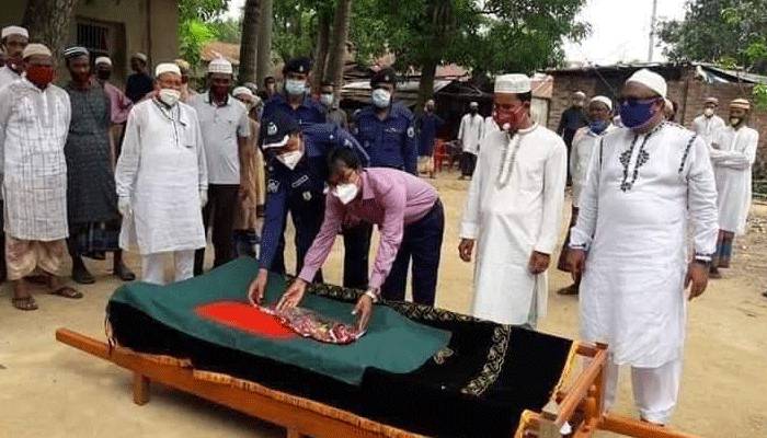 একুশে পদকপ্রাপ্ত বুদ্ধিজীবী ড. মজিবর রহমানের দাফন সম্পন্ন