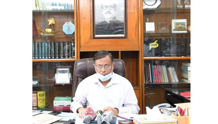 শেখ হাসিনার স্বদেশ প্রত্যাবর্তন গণতন্ত্র ও মুক্তিযুদ্ধের চেতনার অগ্নিবীণার প্রত্যাবর্তন: তথ্যমন্ত্রী