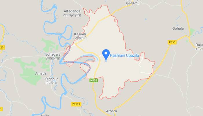 কাশিয়ানীতে ১৫০ বাড়ি ‌‘লকডাউন’