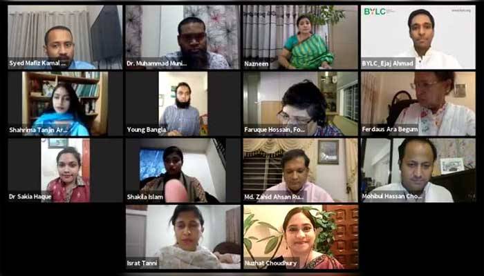 `লেটস টক`-এ কোভিড-১৯ পরবর্তী তরুণদের উন্নয়ন বিষয়ে আলোচনা
