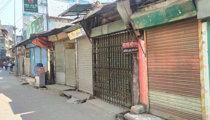বগুড়ায় ‘নিউ মার্কেট’ বন্ধ করে দিল প্রশাসন