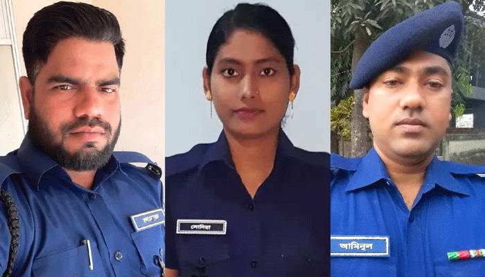 বাড়ি ফিরলেন করোনা জয়ী ৭ পুলিশ সদস্য
