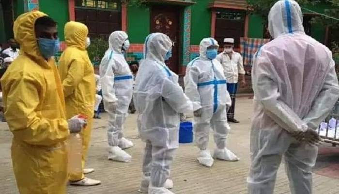 লাশের কাছে আসেনি কেউ, দাফন করলো যুবলীগ