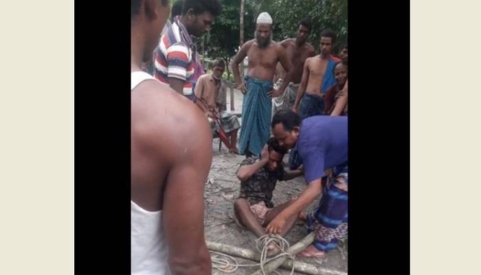 চুরির অভিযোগে কিশোরকে ‘বাঁশডলা’, মেম্বারসহ আটক ২