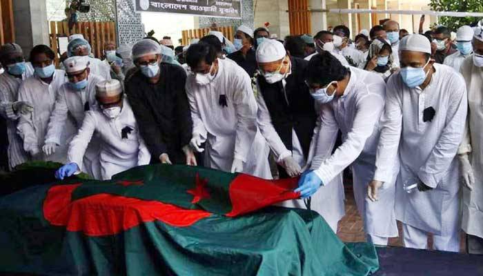 বনানী কবরস্থানে চিরনিদ্রায় শায়িত মোহাম্মদ নাসিম
