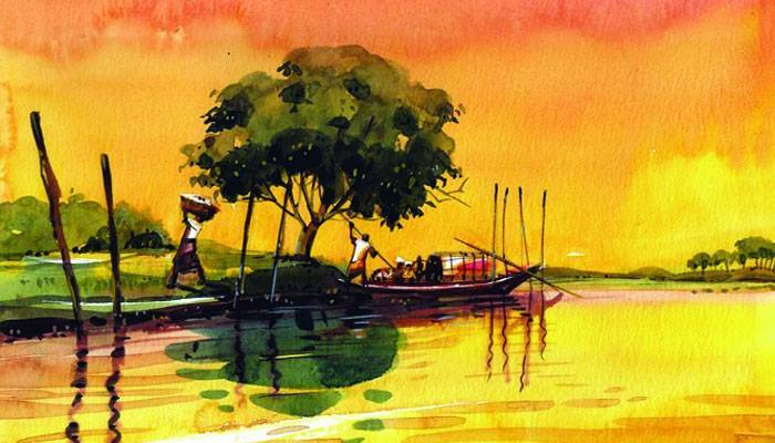 শবযাত্রার উল্টোদিকে
