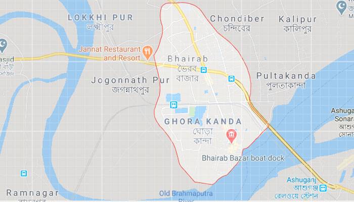 ভৈরব শহর লকডাউন ঘোষণা