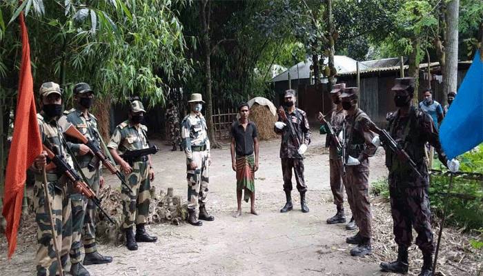 আটকের ১০ ঘণ্টা পর বাংলাদেশি যুবককে ফেরত দিল বিএসএফ