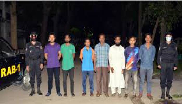 রিমান্ড শেষে আল্লাহর দলের ৭ জন কারাগারে