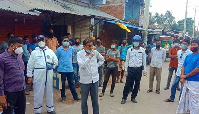 চায়ের দোকানে আড্ডা দিতে নিষেধ করায় পুলিশের ওপর ডিম নিক্ষেপ