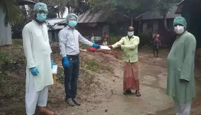 সোনাগাজীতে করোনায় মৃত ও আক্রান্তদের পরিবারকে প্রধানমন্ত্রীর অনুদান