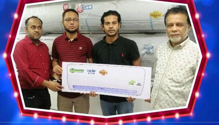 মায়ের জন্য ওয়ালটন এসি কিনে আরেকটি ফ্রি পেলেন সাব্বির