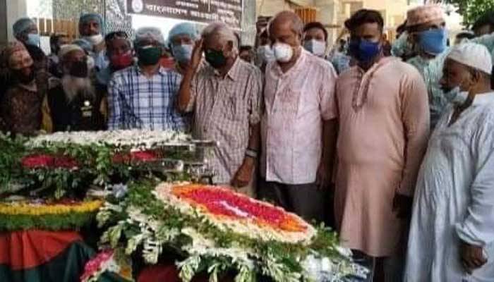 নাসিমের জানাজায় অংশ নিলেন ডা. জাফরুল্লাহ