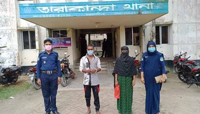 তারাকান্দায় গৃহবধূকে পুড়িয়ে হত্যা, স্বামী-শাশুড়ি গ্রেপ্তার