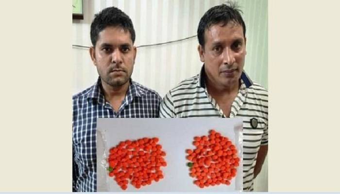 চাকরির পাশাপাশি কর্মস্থলে ইয়াবা ব্যবসা করতেন তারা