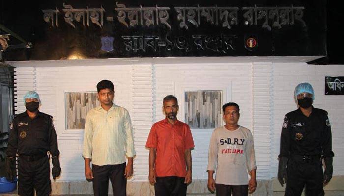 দিনাজপুরে নিষিদ্ধ জঙ্গি সংগঠনের ৩ জন সক্রিয় সদস্য গ্রেফতার