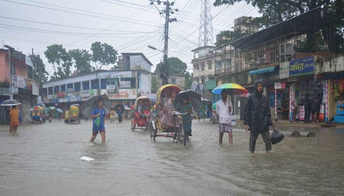 সুনামগঞ্জে আবারও বন্যা, লাখো মানুষ পানিবন্দী