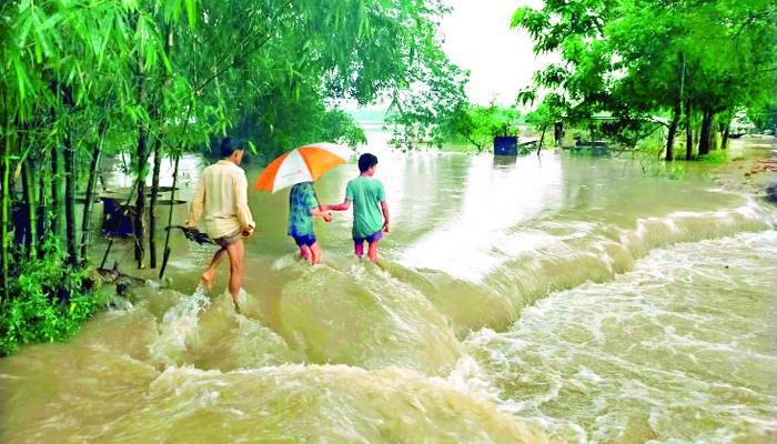 লাখো মানুষ পানিবন্দি