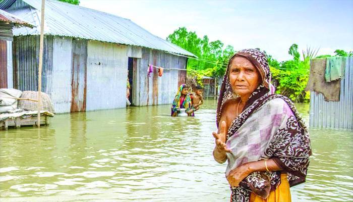 আগাম প্রস্তুতি না থাকায় বিপাকে বানভাসি মানুষ
