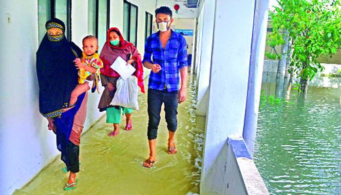 উত্তরাঞ্চলে বন্যার উন্নতি খাদ্য-চিকিৎসা সংকট