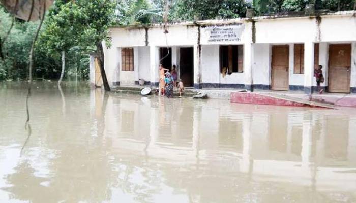 গাইবান্ধায় করতোয়া নদীর পানি বৃদ্ধি অব্যাহত