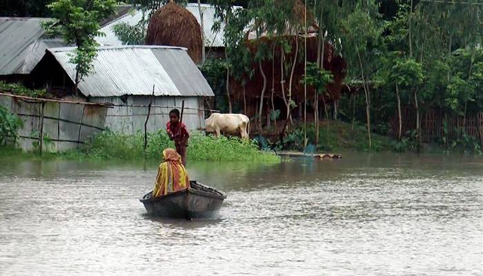 কুড়িগ্রামে আবারও বন্যা