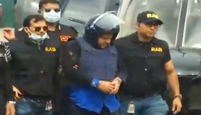 হেলিকপ্টারে ঢাকায় আনা হলো সাহেদকে
