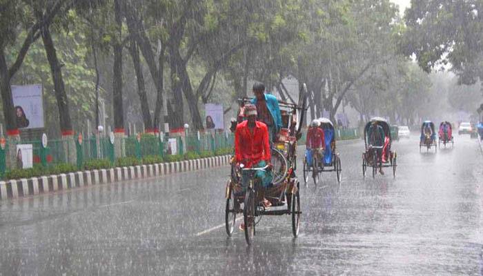 ঢাকা-চট্টগ্রামসহ ১৫ অঞ্চলে বজ্রসহ বৃষ্টিপাতের সম্ভাবনা