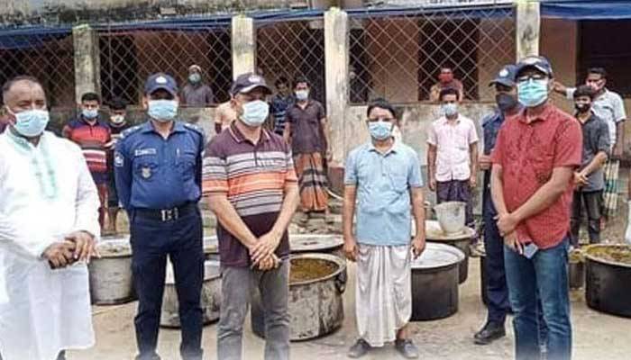 উল্লাপাড়ায় ১০ হাজার লোকের ভূরিভোজ বন্ধ করলেন ইউএনও