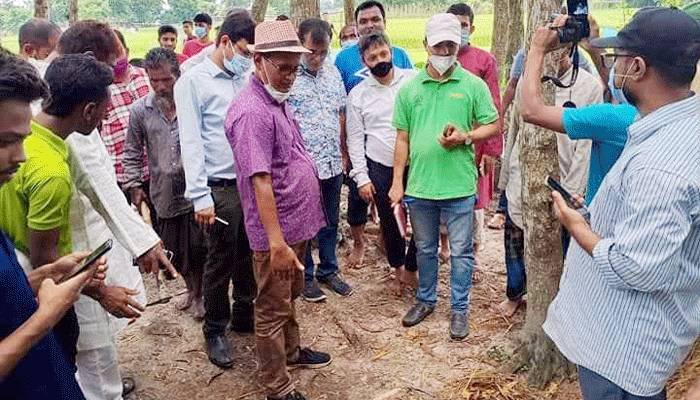 চন্দ্রপুর বিশ্ববিদ্যালয়ের পুরাকীর্তি অনুসন্ধানে জুড়ীতে প্রত্নতত্ত্ব দল
