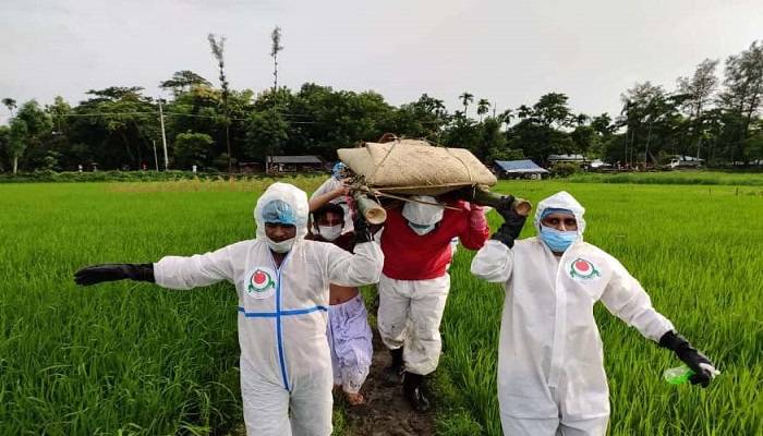 ভিন্ন ধর্মাবলম্বীদের সৎকারে চট্টগ্রামের গাউছিয়া কমিটি