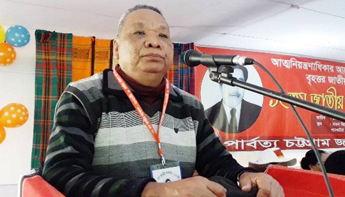 জেএসএসের কেন্দ্রীয় সভাপতি তাতিন্দ্র লাল চাকমা আর নেই