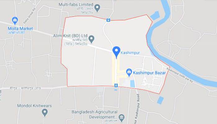 কাশিমপুরে মোটরসাইকেলে বাসের ধাক্কা, স্কুলছাত্র নিহত