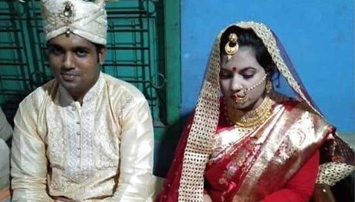 তাড়াশে সড়ক দুর্ঘটনায় স্বামী হারালেন নববধূ