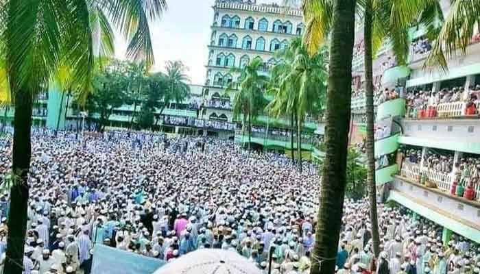 আহমদ শফীর জানাজায় জনসমুদ্র