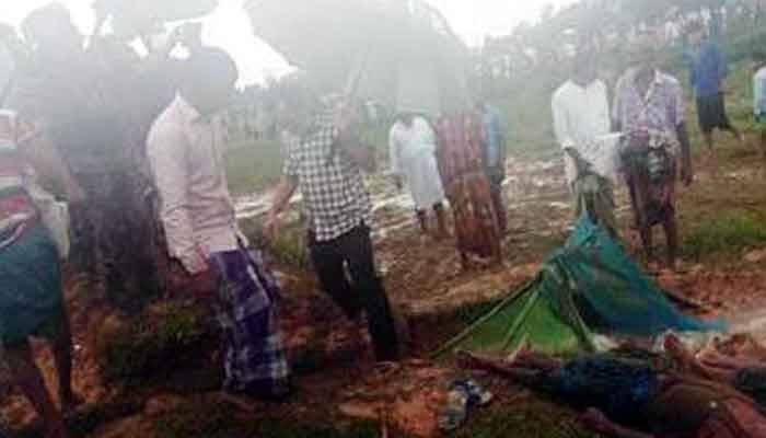 পরশুরাম সীমান্তে বজ্রপাতে দুই ভাইয়ের মৃত্যু