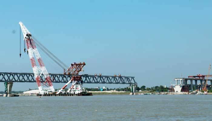 নাব্যতা সঙ্কটে বসেনি পদ্মা সেতুর ৩৮তম স্প্যান