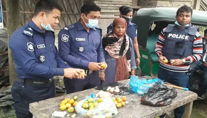 সুপারির ভেতরে ঢুকিয়ে ইয়াবা পাচার, নারী গ্রেপ্তার