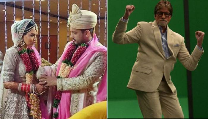 মালাবদলে কেনো জুড়ে দেয়া হলো অমিতাভের ভিডিও?